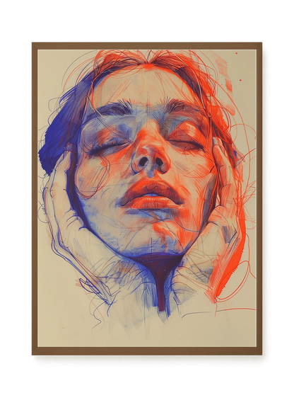 Emotional Reflection Canvas Wall Art