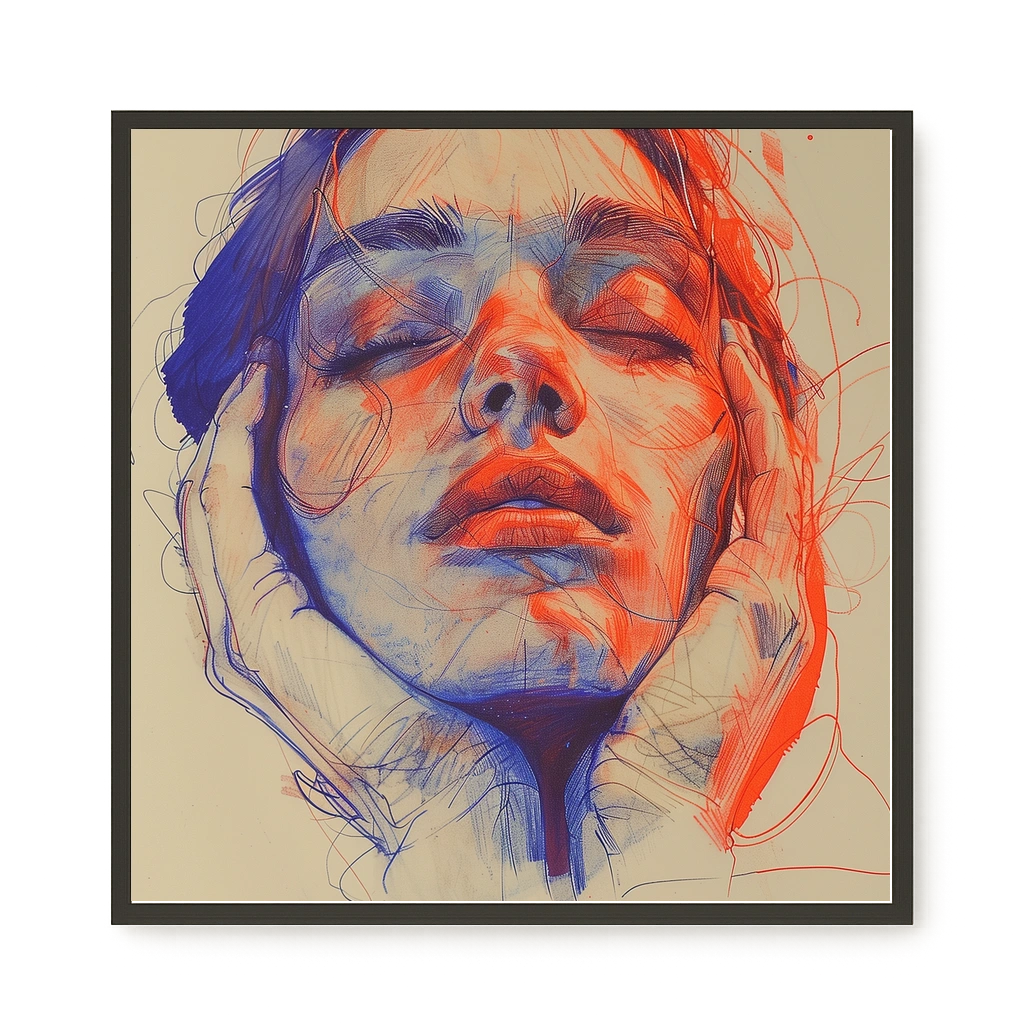Emotional Reflection Canvas Wall Art