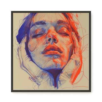 Emotional Reflection Canvas Wall Art