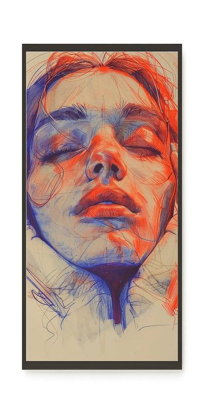 Emotional Reflection Canvas Wall Art