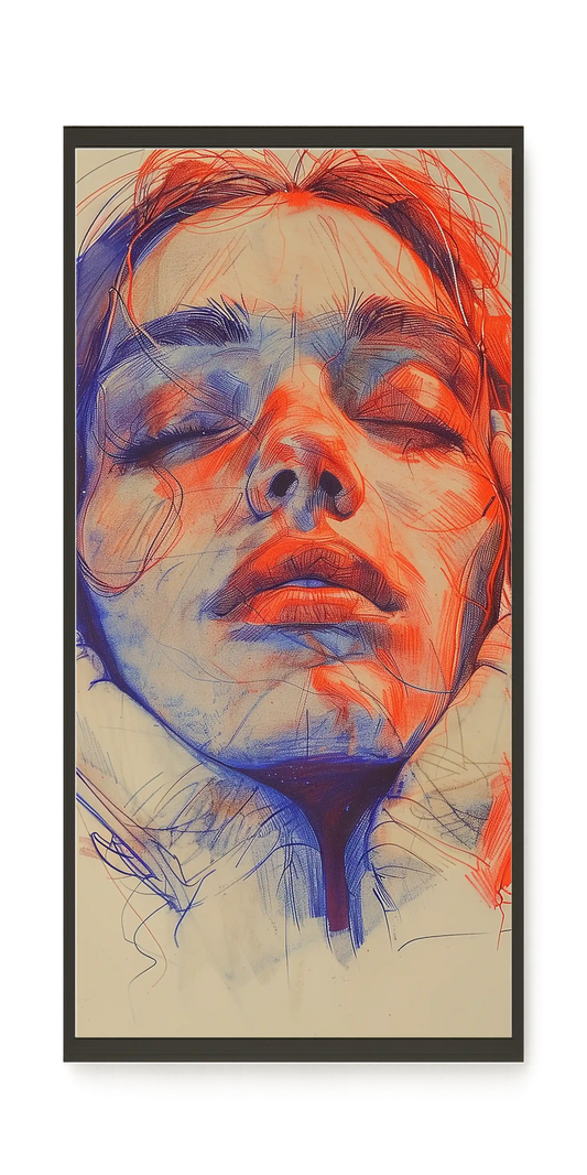 Emotional Reflection Canvas Wall Art