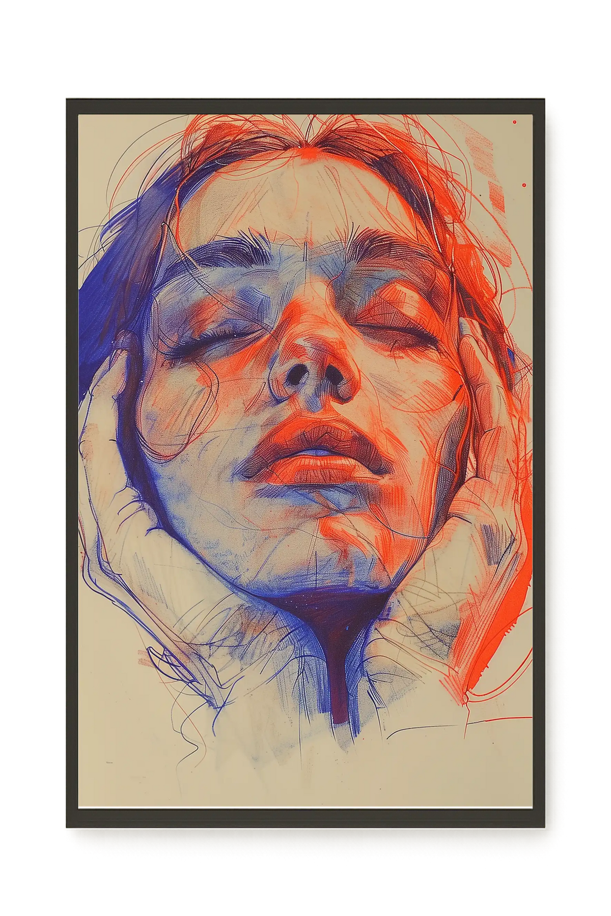 Emotional Reflection Canvas Wall Art