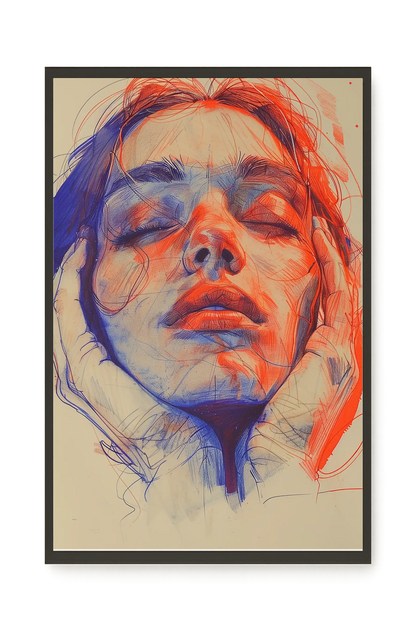 Emotional Reflection Canvas Wall Art