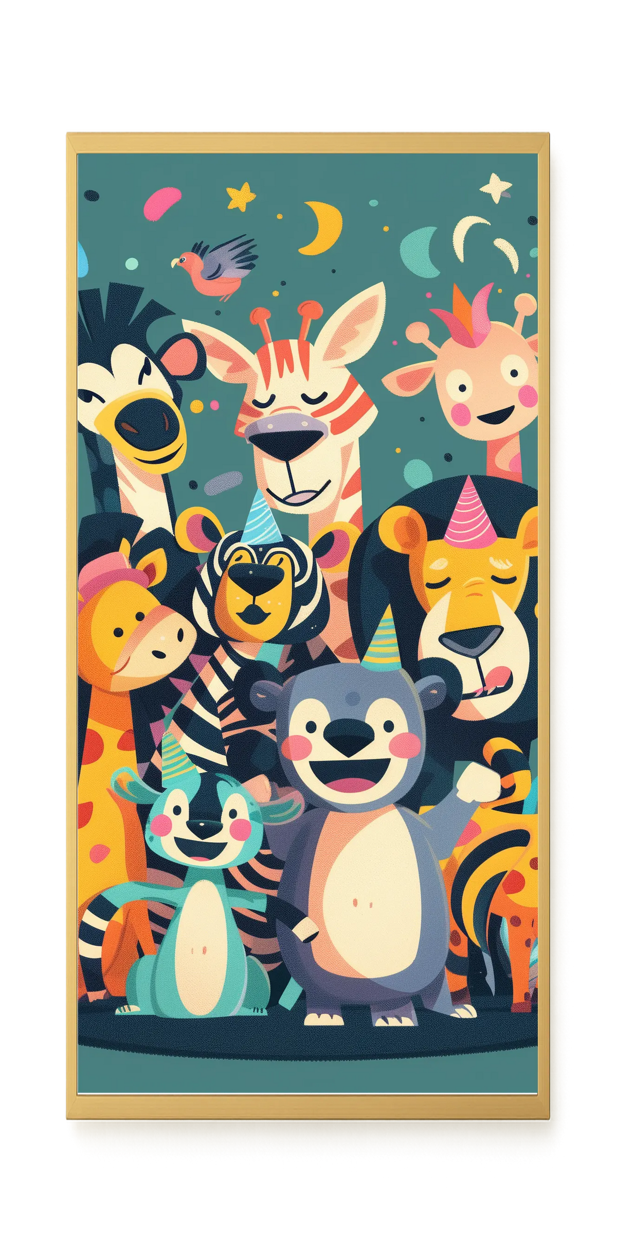 Forest Friends Canvas Wall Art