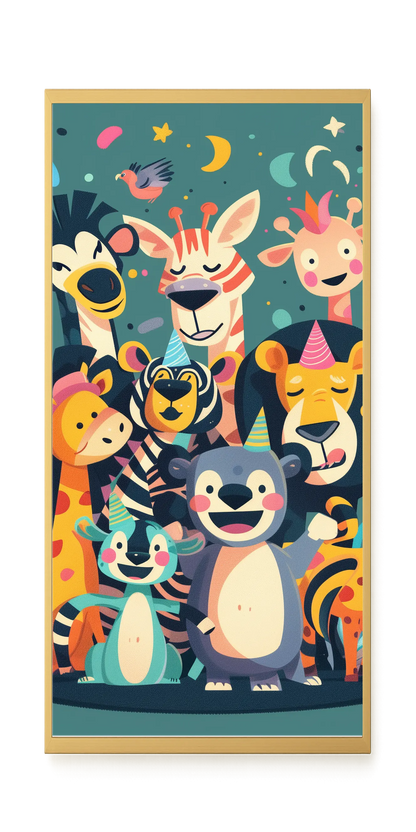 Forest Friends Canvas Wall Art