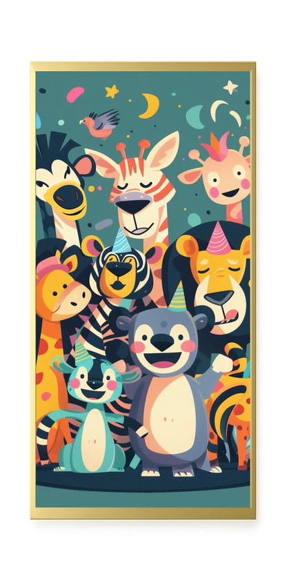 Forest Friends Canvas Wall Art