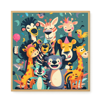 Forest Friends Canvas Wall Art
