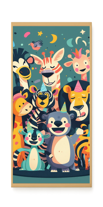 Forest Friends Canvas Wall Art
