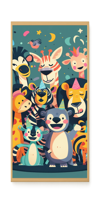 Forest Friends Canvas Wall Art
