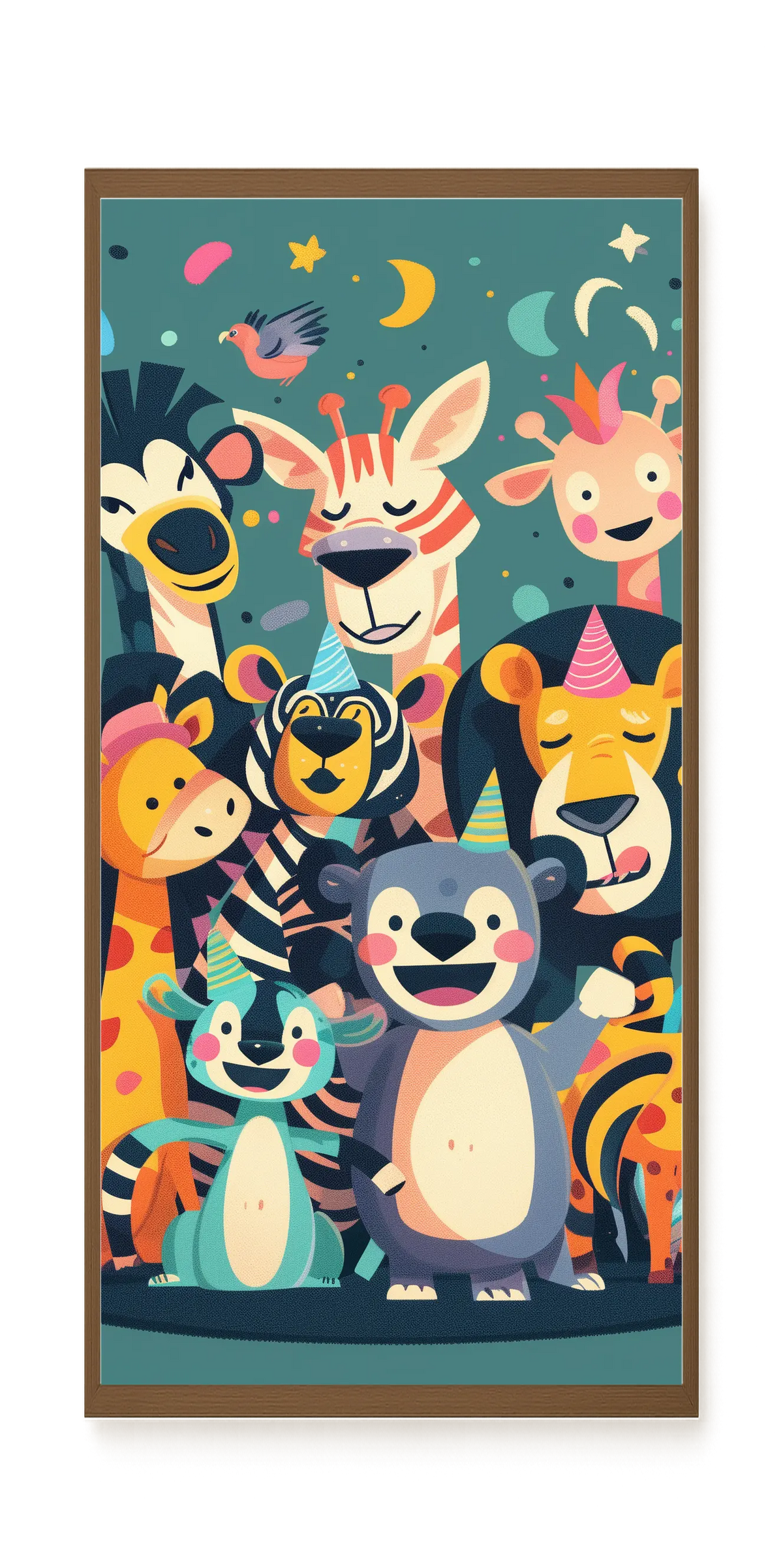 Forest Friends Canvas Wall Art