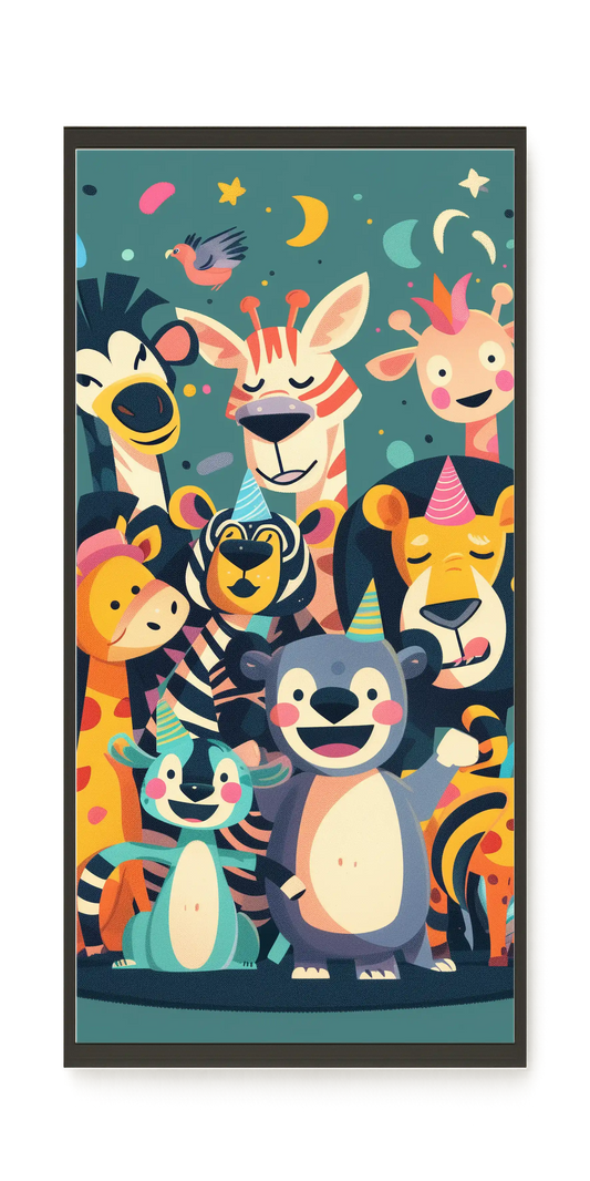 Forest Friends Canvas Wall Art