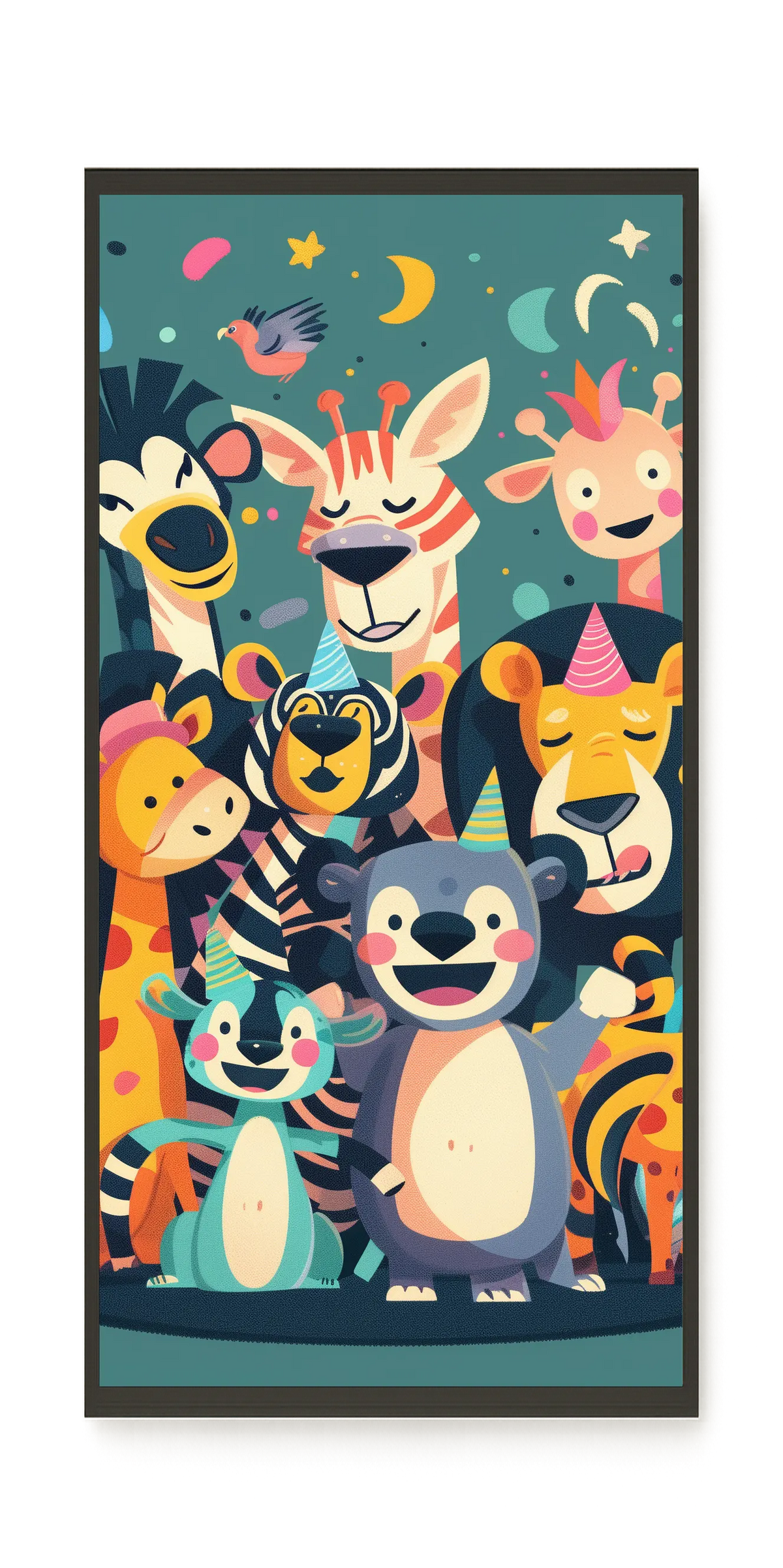 Forest Friends Canvas Wall Art
