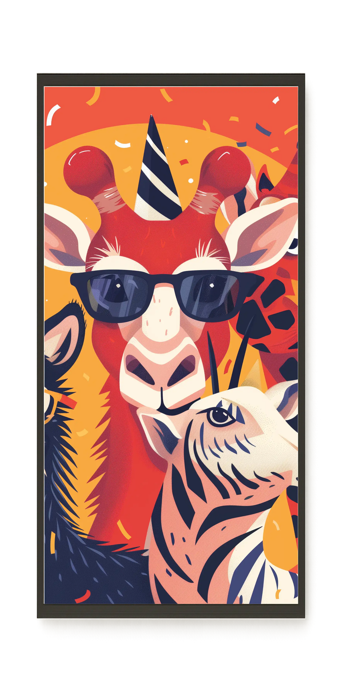 Animal Party Canvas Print