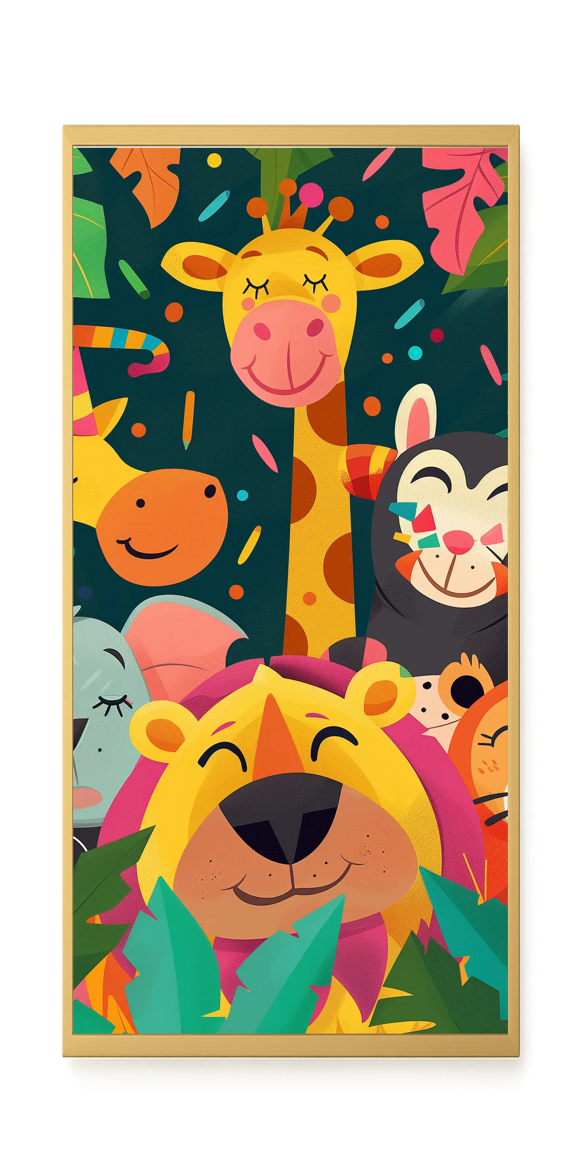 Jungle Fun Canvas Print