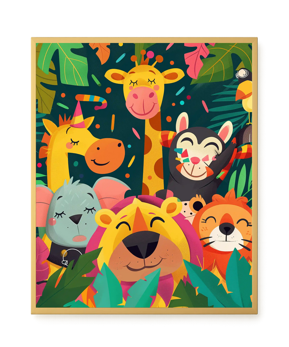 Jungle Fun Canvas Print