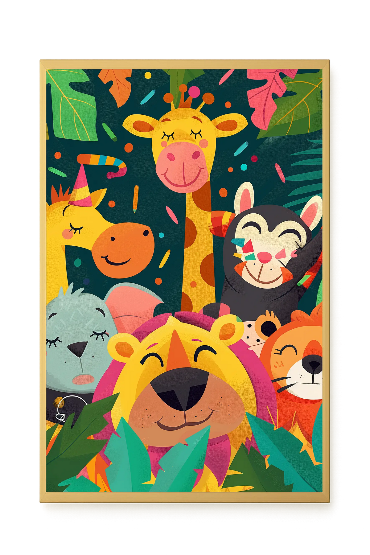 Jungle Fun Canvas Print