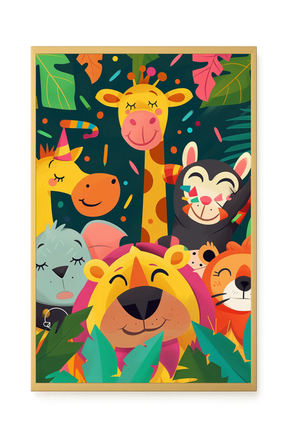 Jungle Fun Canvas Print