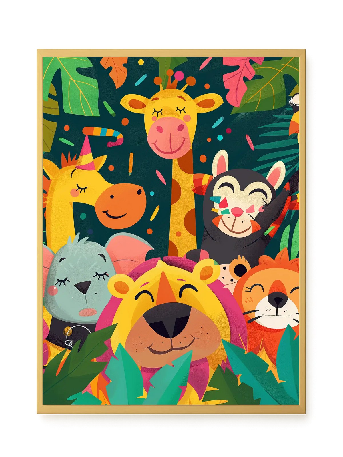 Jungle Fun Canvas Print