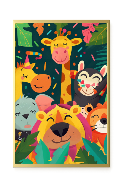 Jungle Fun Canvas Print