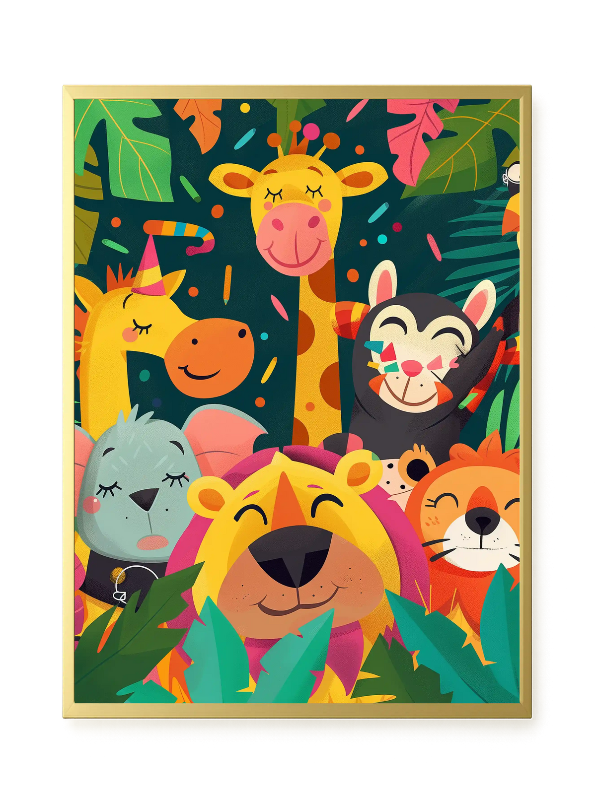 Jungle Fun Canvas Print