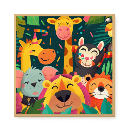 Jungle Fun Canvas Print