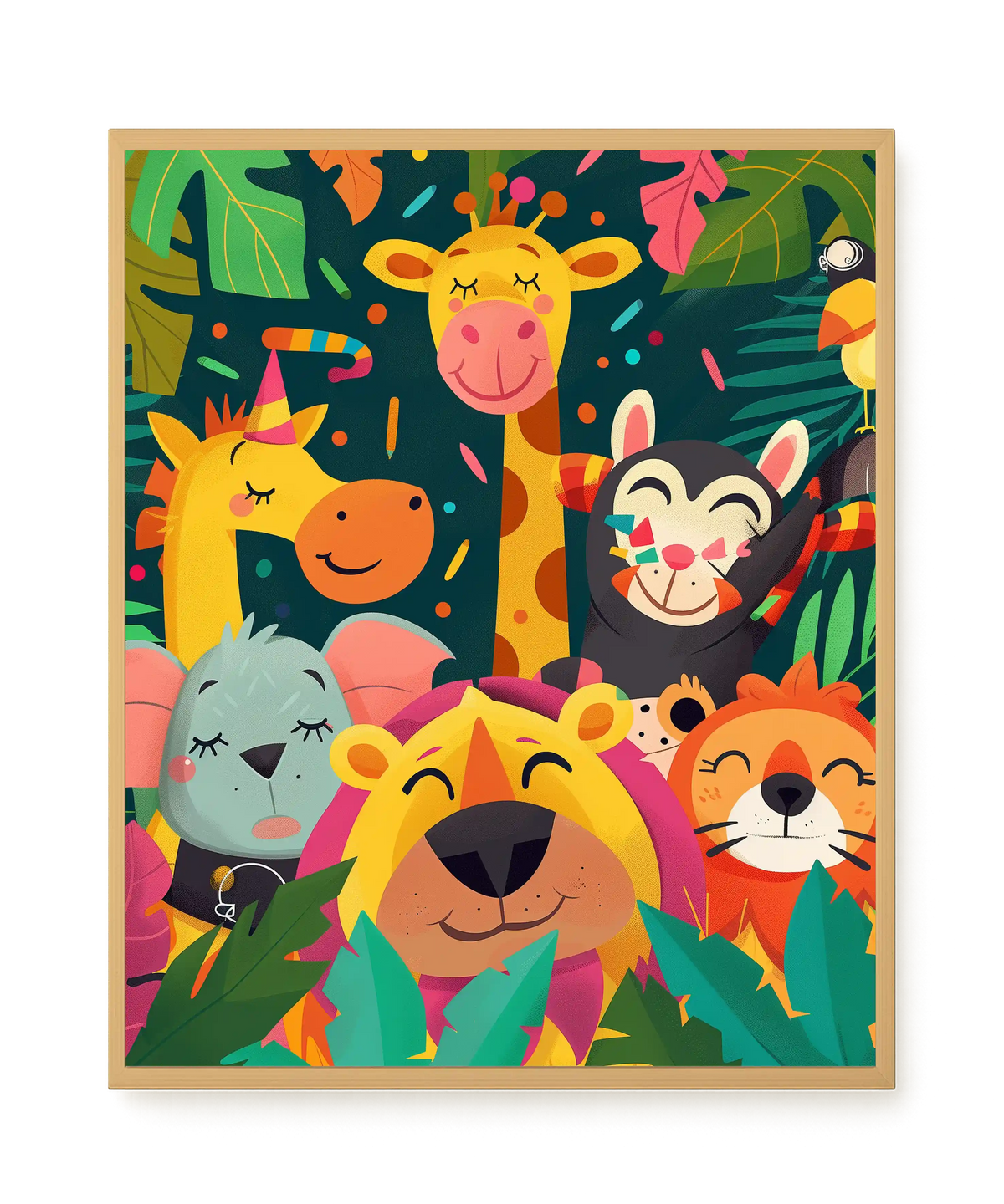 Jungle Fun Canvas Print
