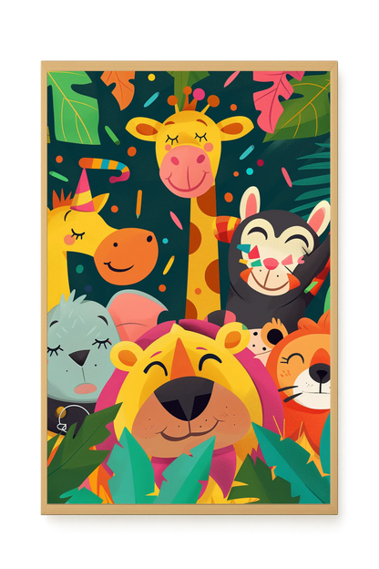 Jungle Fun Canvas Print