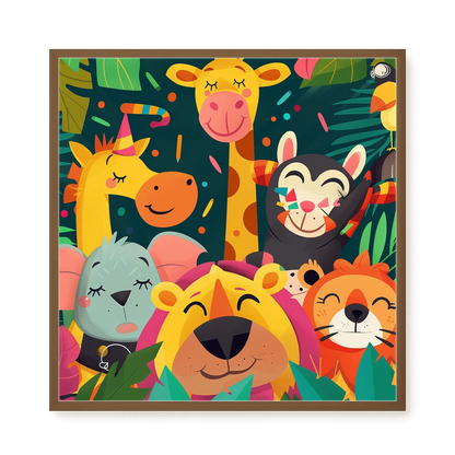 Jungle Fun Canvas Print