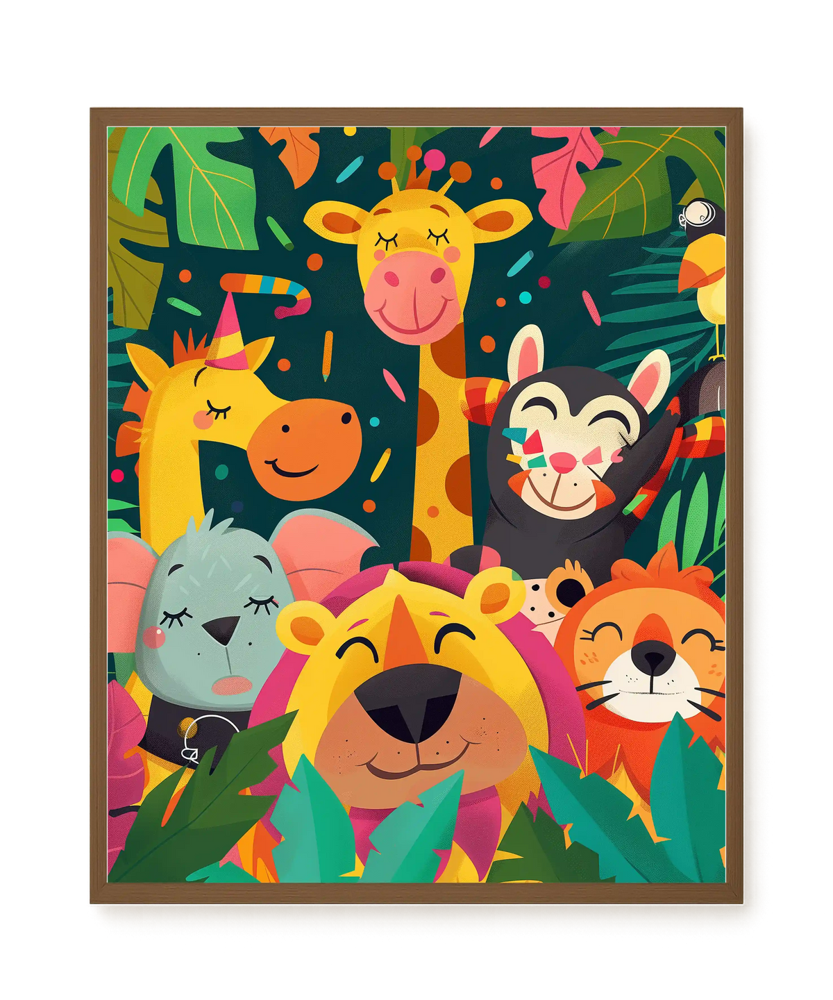 Jungle Fun Canvas Print