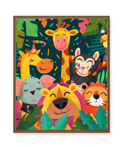 Jungle Fun Canvas Print
