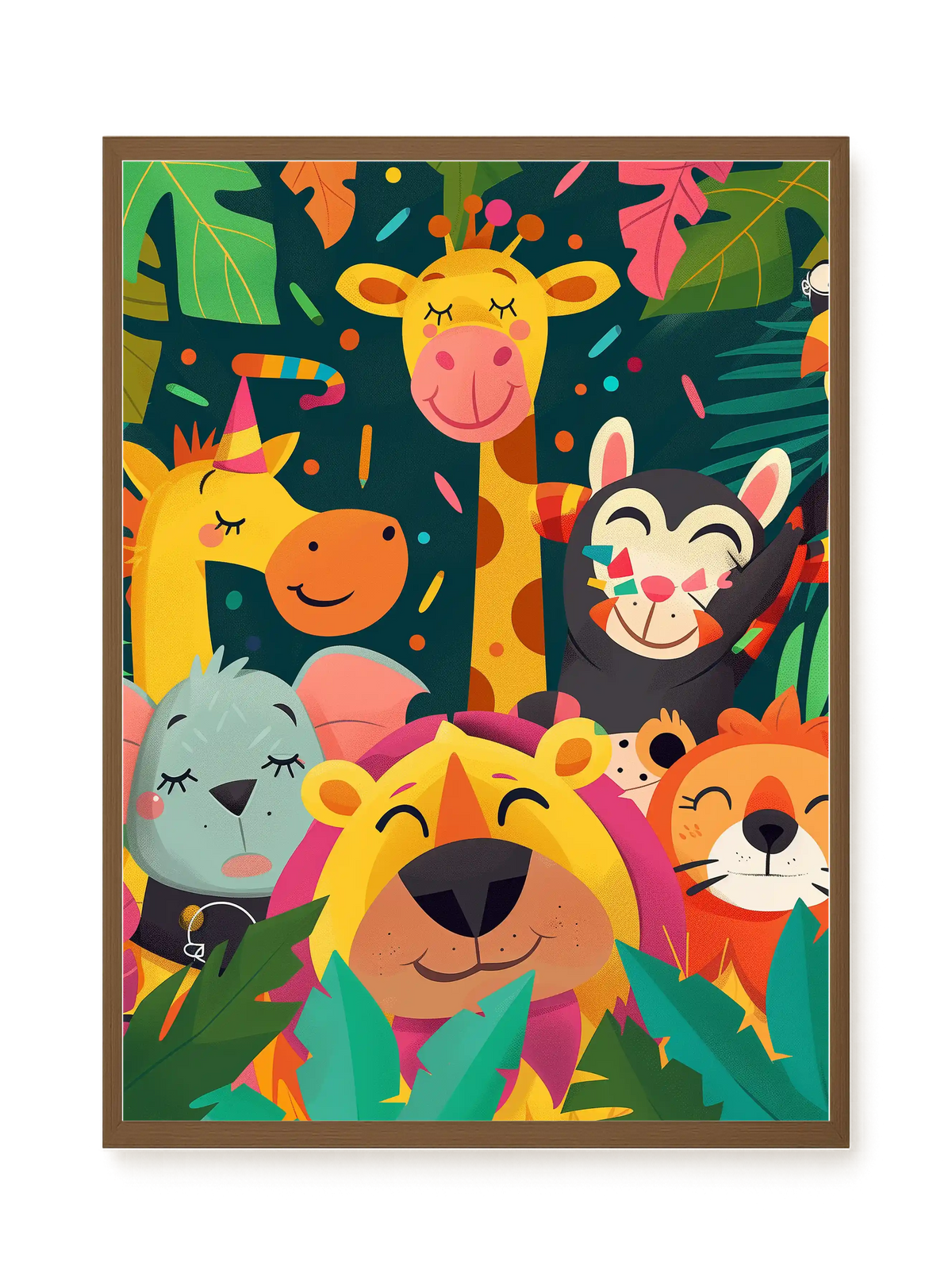 Jungle Fun Canvas Print