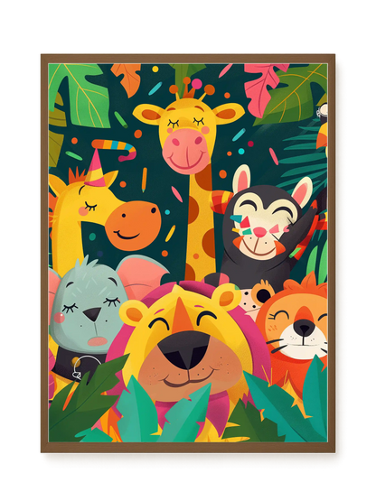 Jungle Fun Canvas Print