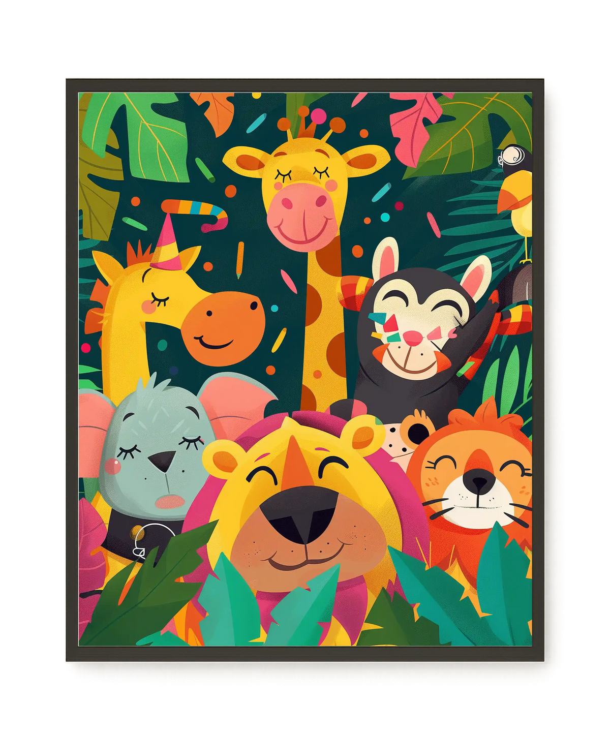 Jungle Fun Canvas Print