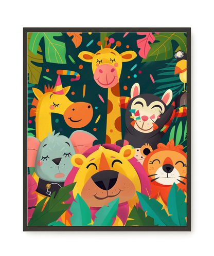 Jungle Fun Canvas Print