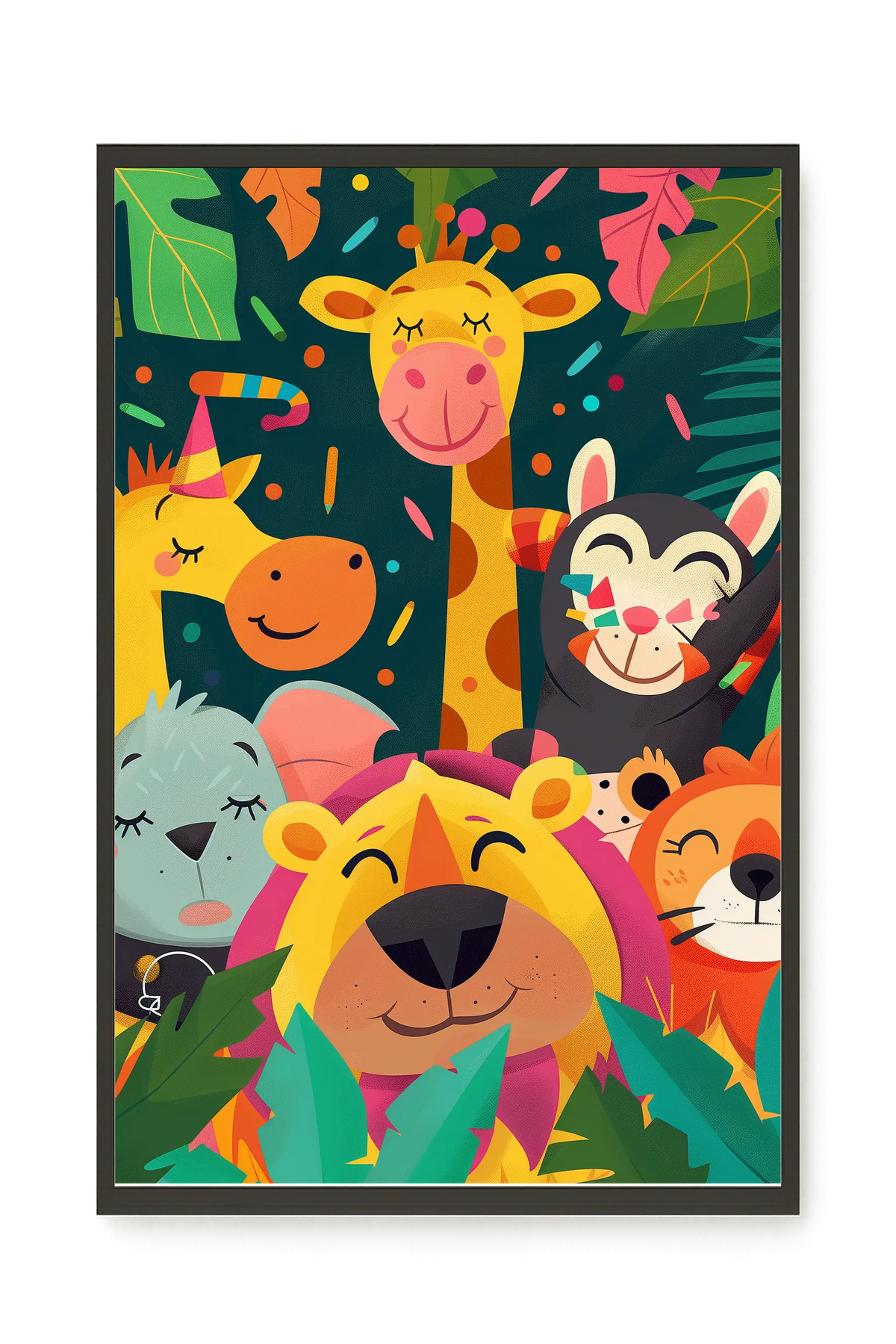 Jungle Fun Canvas Print