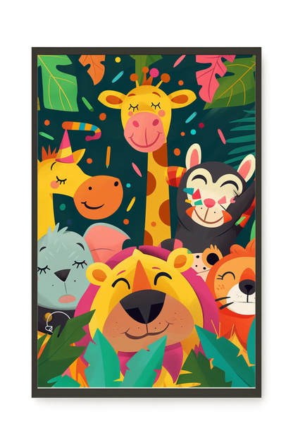 Jungle Fun Canvas Print