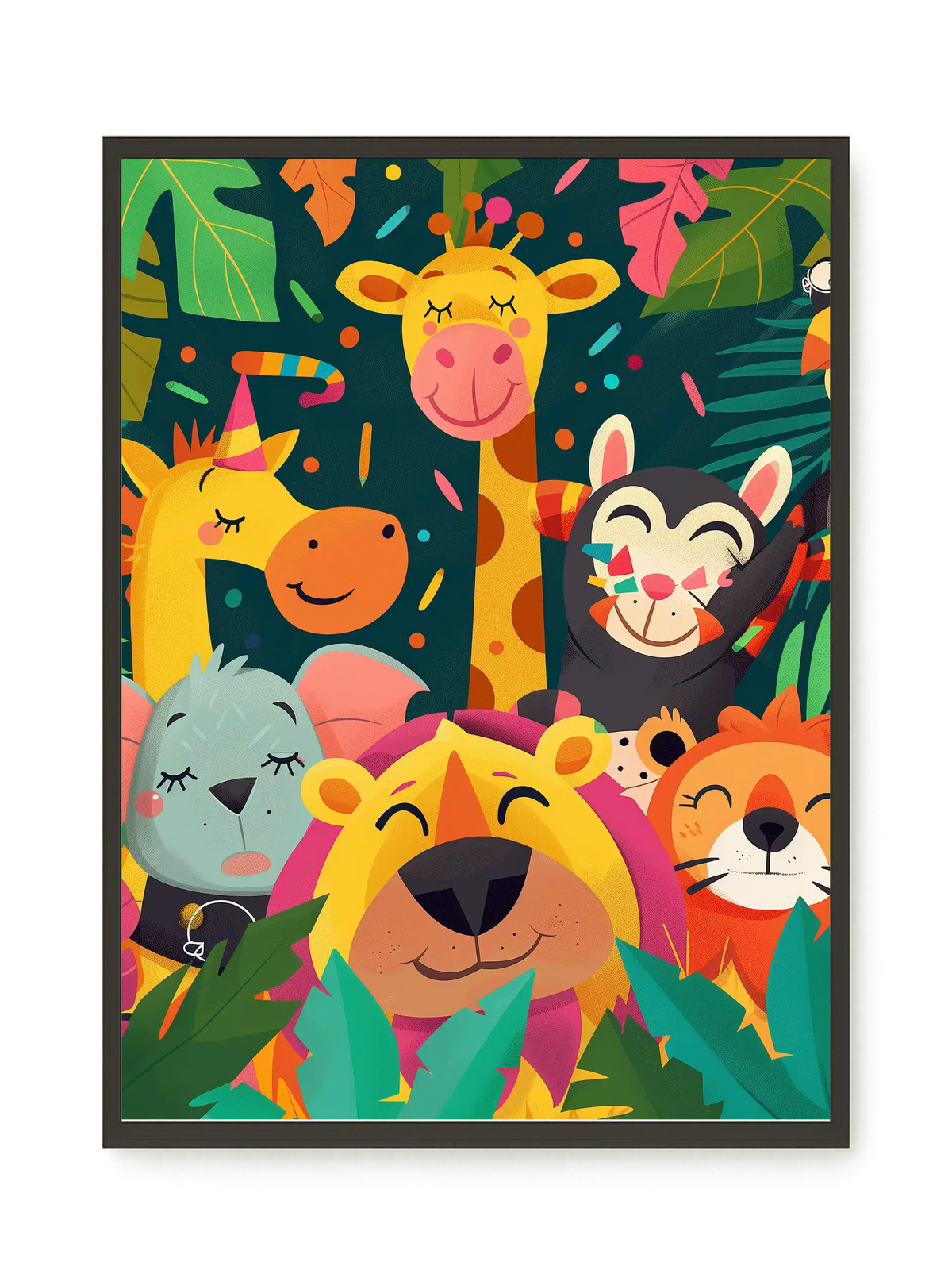 Jungle Fun Canvas Print