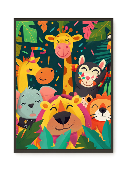 Jungle Fun Canvas Print