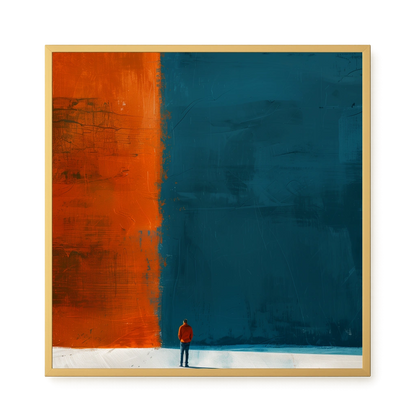 Confronting Duality Canvas Wall Art