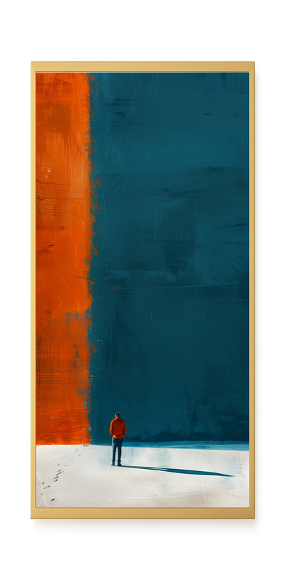 Confronting Duality Canvas Wall Art