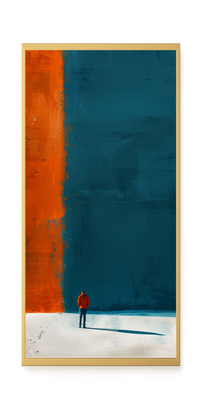 Confronting Duality Canvas Wall Art