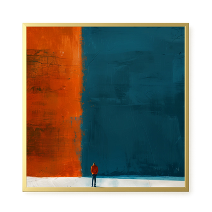 Confronting Duality Canvas Wall Art