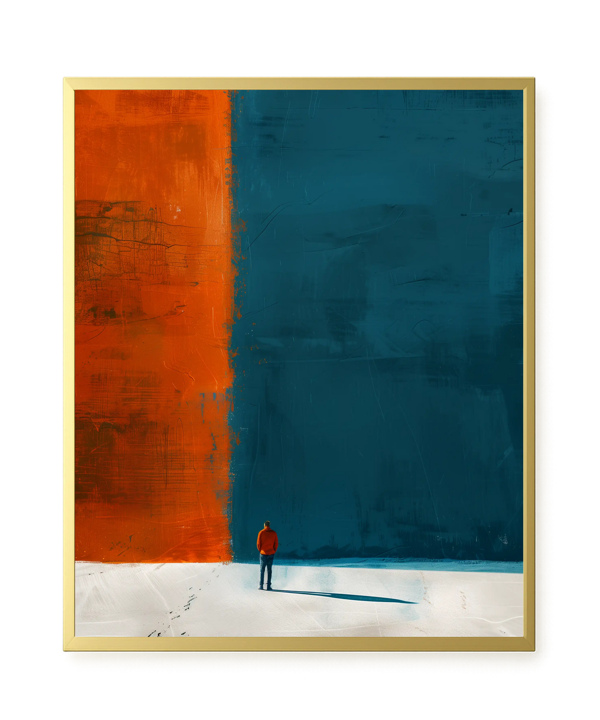 Confronting Duality Canvas Wall Art