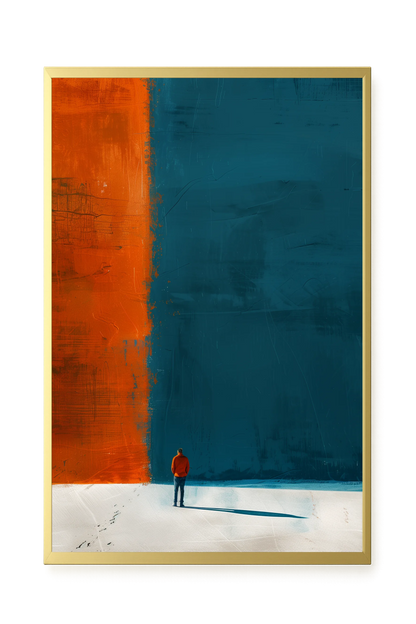 Confronting Duality Canvas Wall Art