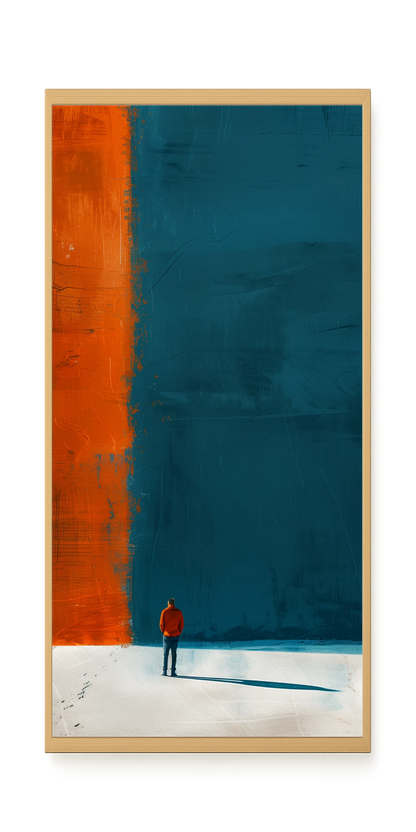 Confronting Duality Canvas Wall Art