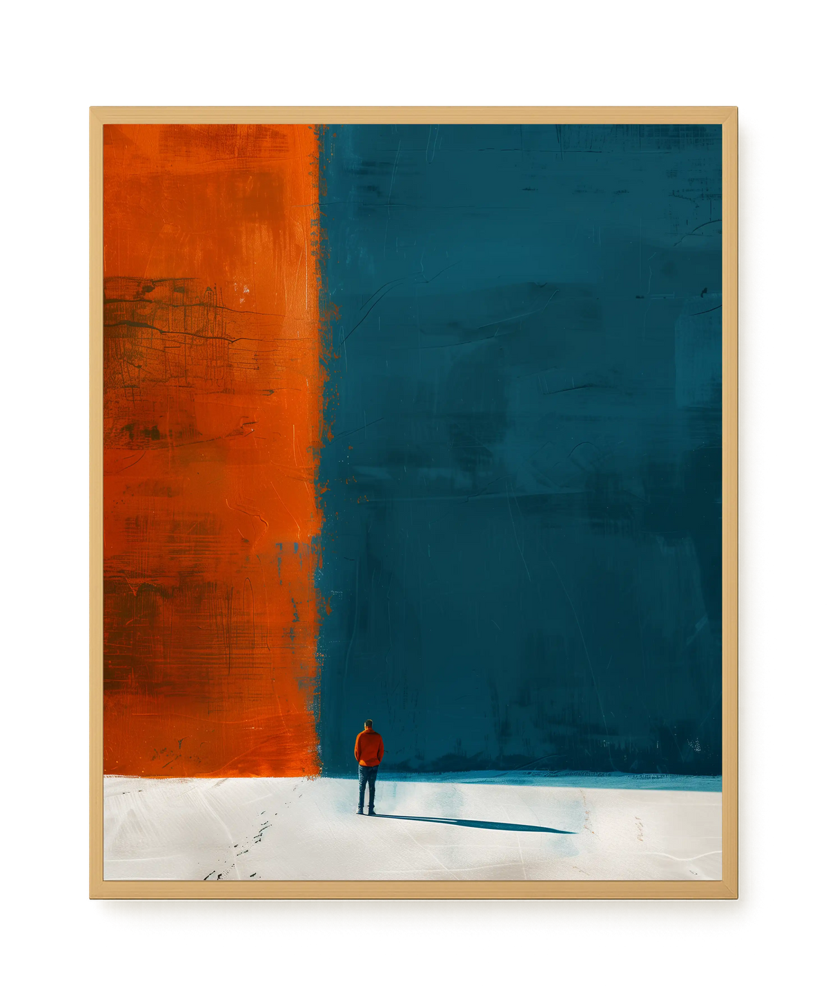 Confronting Duality Canvas Wall Art