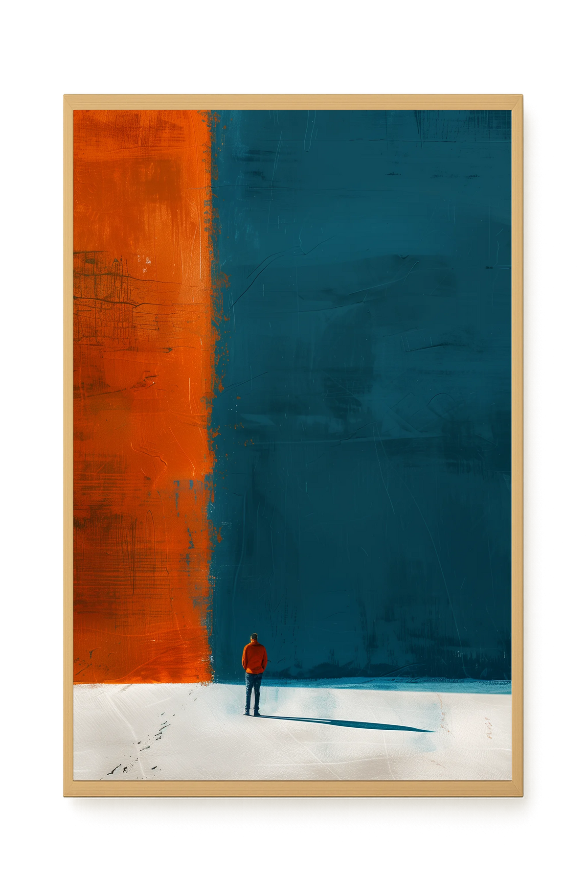 Confronting Duality Canvas Wall Art