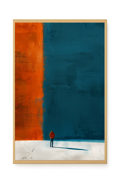 Confronting Duality Canvas Wall Art