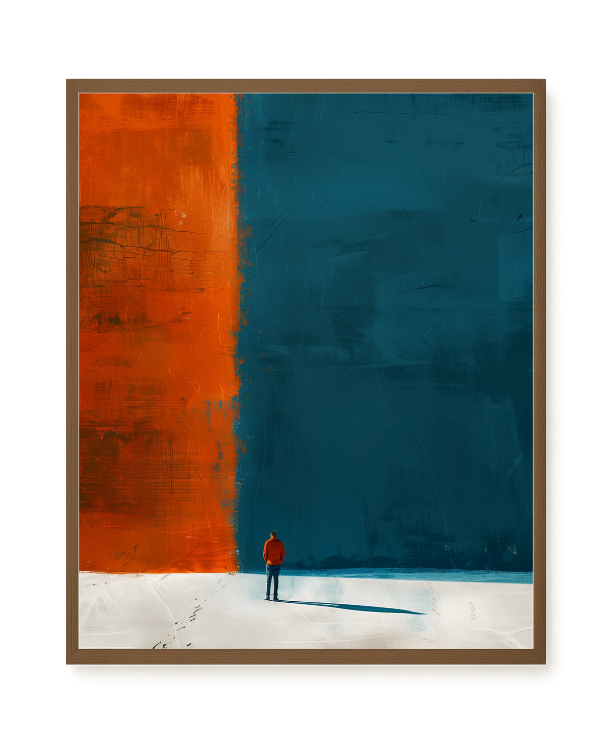 Confronting Duality Canvas Wall Art