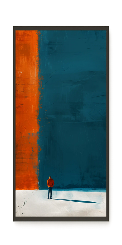 Confronting Duality Canvas Wall Art